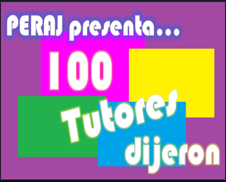 100 tutores dijeron